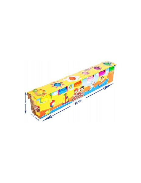 Colour Dough – 6 Colour Modeling Clay Set for Kids