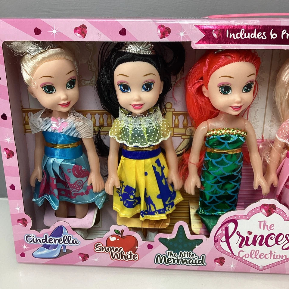 Princess Collection Dolls 6PCS