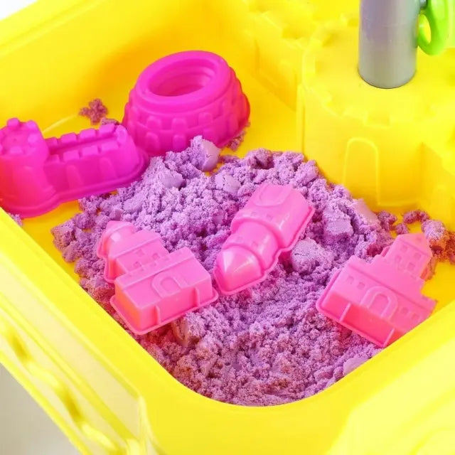 Sand Spirit Play Table – Castle Theme Sensory Play Set (21 Pieces)